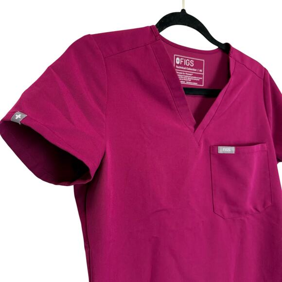Figs Catarina One Pocket Scrub Top Size XS - Picture 3 of 9